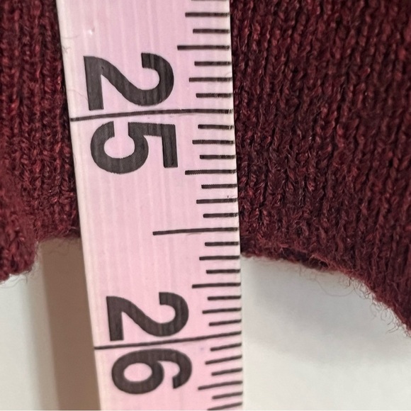 Covington Men's Long Sleeve Merino Wool Blend Sweater Red Size XL - Picture 7 of 9